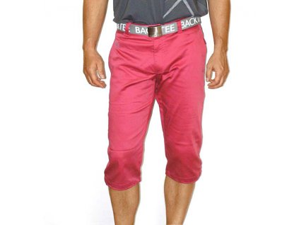 BackTee 3/4 pánské golfové kalhoty - jahodové