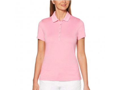 Callaway dívčí golfové tričko Micro HEX Solid růžové