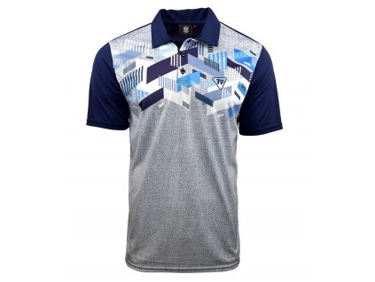 Tony Trevis pánské golfové tričko variace modré