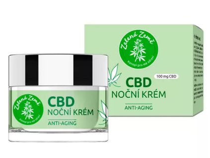 Konopný CBD noční krém 50 ml