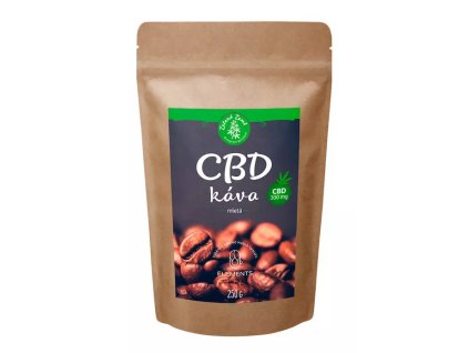 Mletá kolumbijská káva s CBD 250g