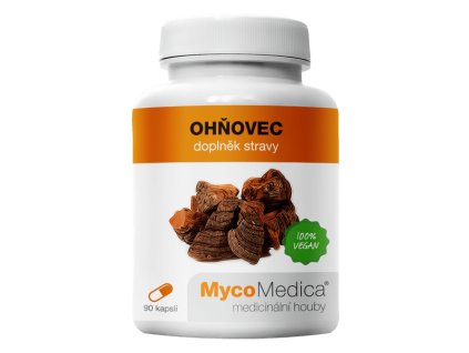 Mycomedica Ohňovec v optimální koncentraci 90 x 500mg