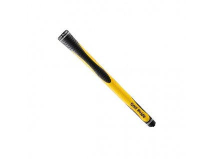 Grip - Golf Pride DD2 Dual Durometer Midsize - černo/žlutý