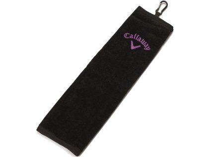 vyr dl 113 1 3516 callaway uptown tri fold golfovy rucnik cerny