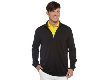 vyr dl 301 1 2118 3 puma 1 4 zip tenka mikina s dlouhym rukavem cerna