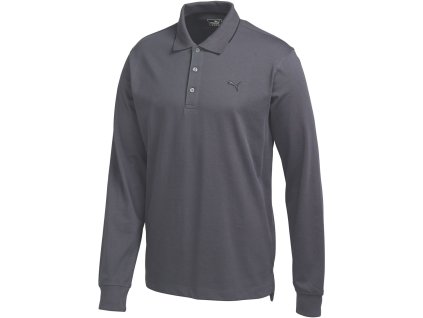 vyr dl 409 1 3947 puma ls solid panske golfove tricko antracitove