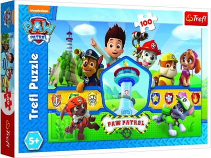 vyr dl 512 1 6379 tlapkova patrola tym hrdinu puzzle 100 dilku