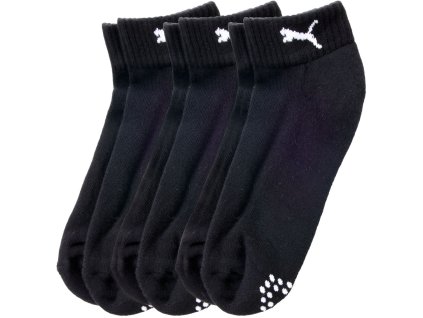 Puma pánské golfové ponožky Sport quarter černé 3 páry