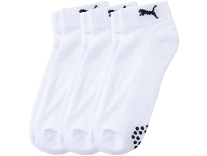Puma pánské golfové ponožky Sport quarter bílé 3 páry