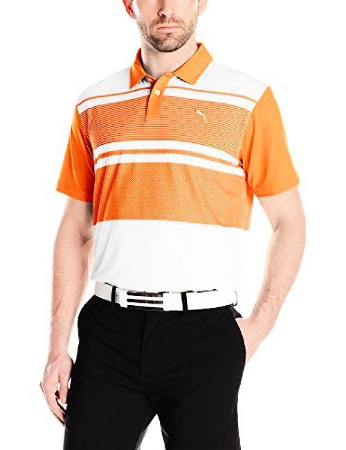 Puma junior Patternblock golfové tričko 128