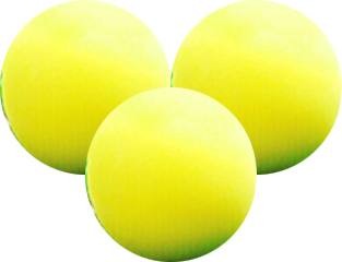 Longridge tréninkové pěnové míčky žluté 6 ks