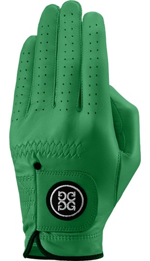 Dolce Gabana luxusní dámská kožená golfová rukavice zelená Pravá-M