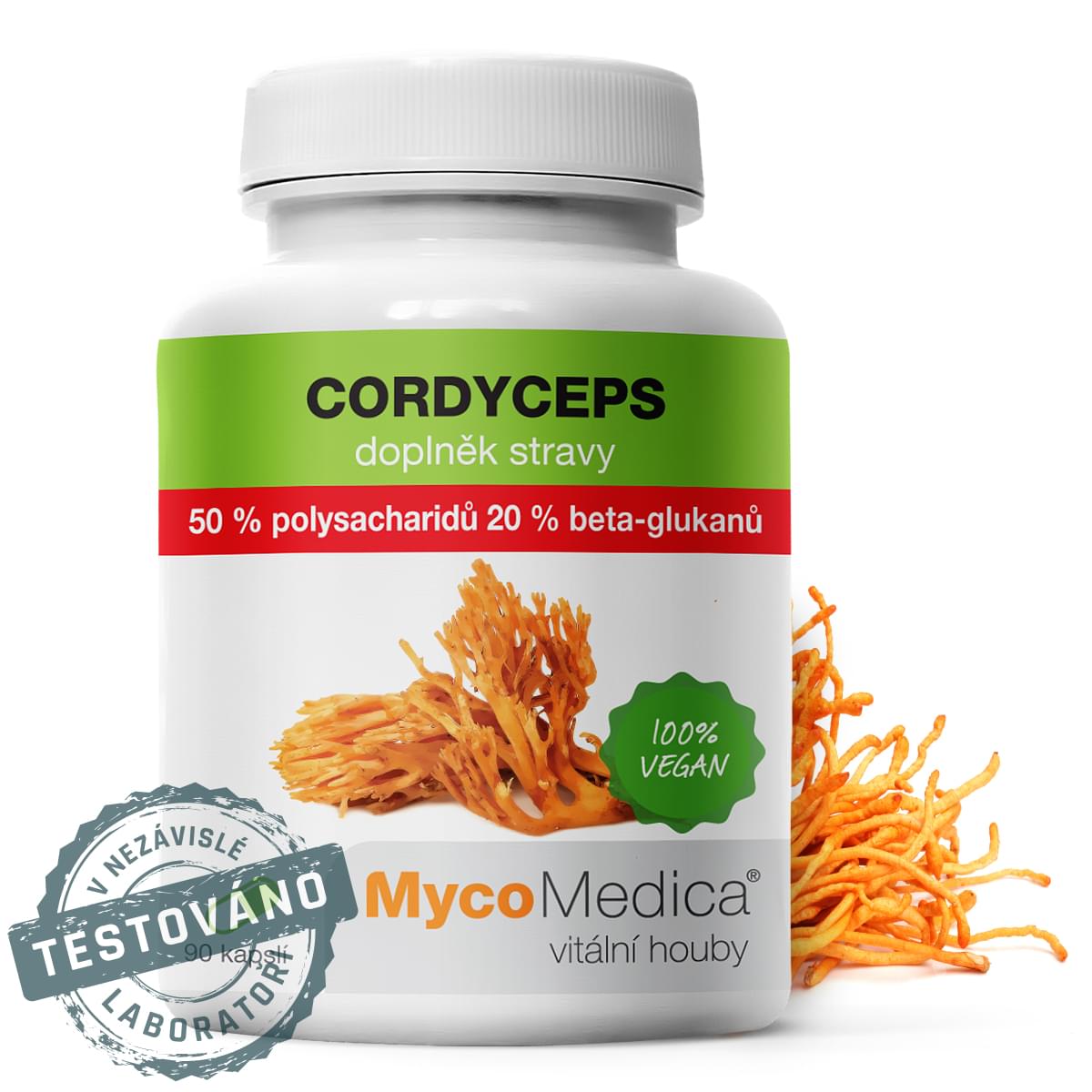 Cordyceps militaris 50% 90x500mg