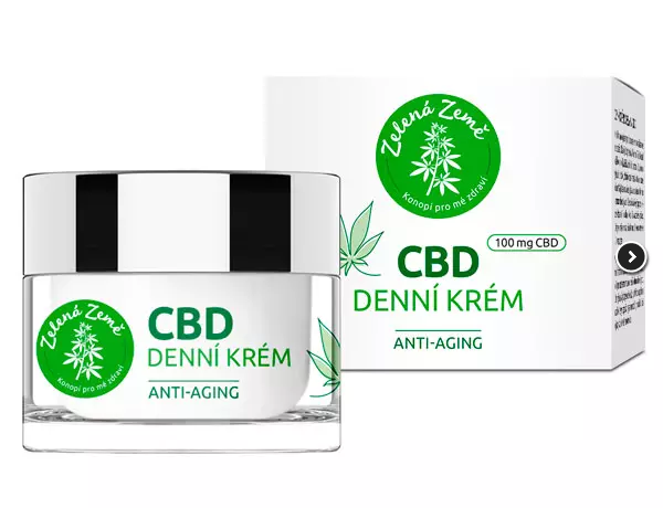 Konopný CBD denní krém 50 ml