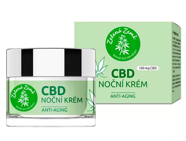 Konopný CBD noční krém 50 ml