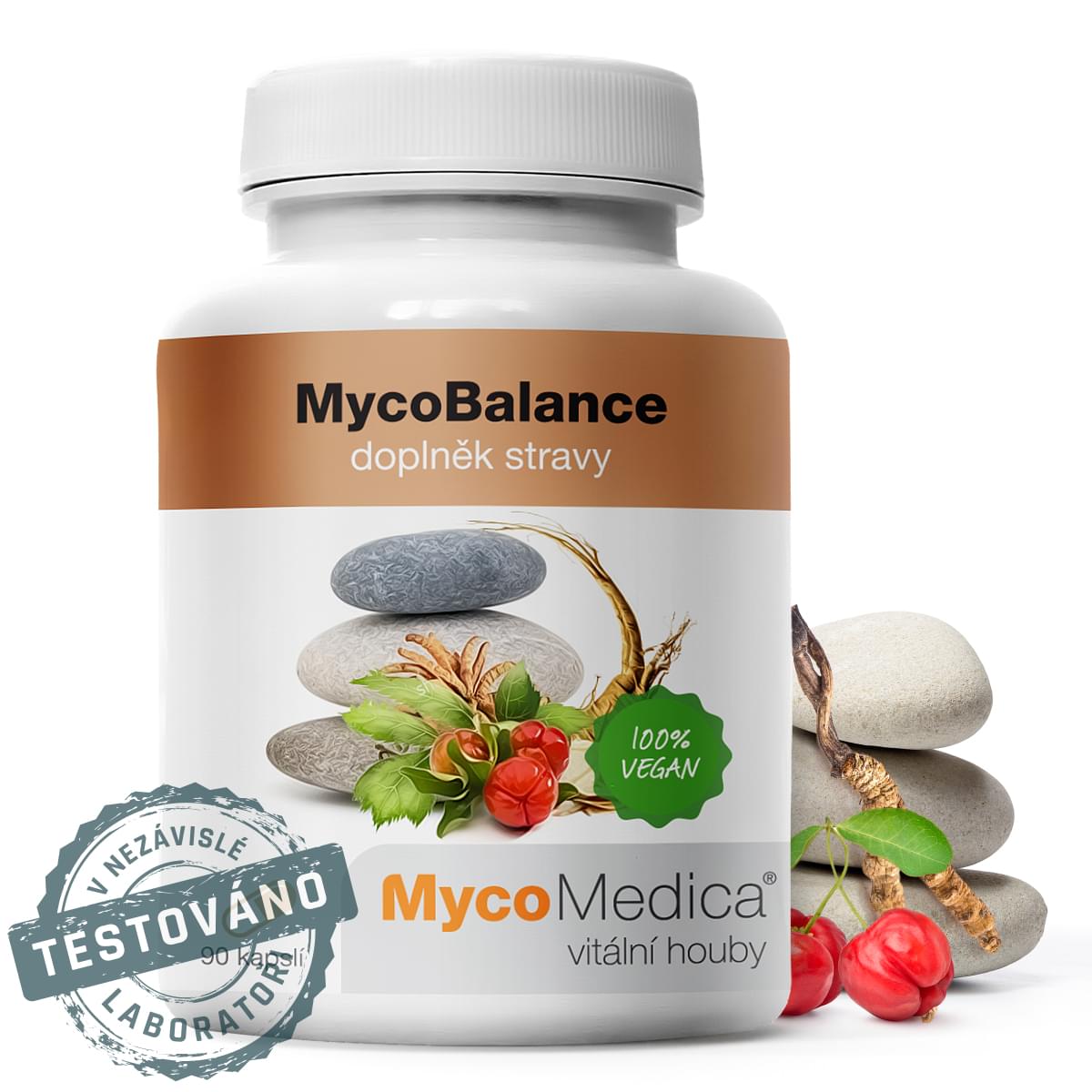 MycoBalance - Si Gu Jia Ren Shen Huang Qi San - 90x 500mg