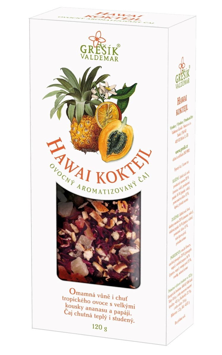 Ovocný čaj Hawai koktejl 100g