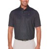 Callaway pánské golfové tričko Mini Textured Prin antracit S