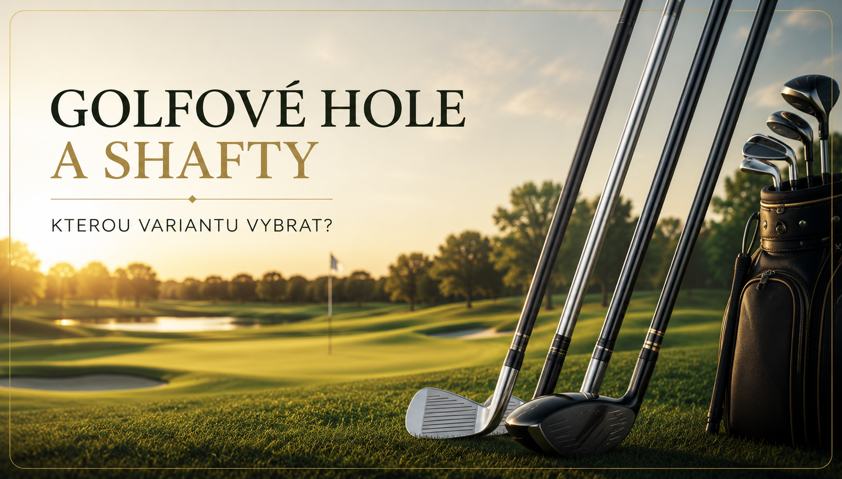 Golfové hole a shafty – jak vybrat správnou variantu?