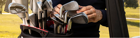 Golfový set + vozík