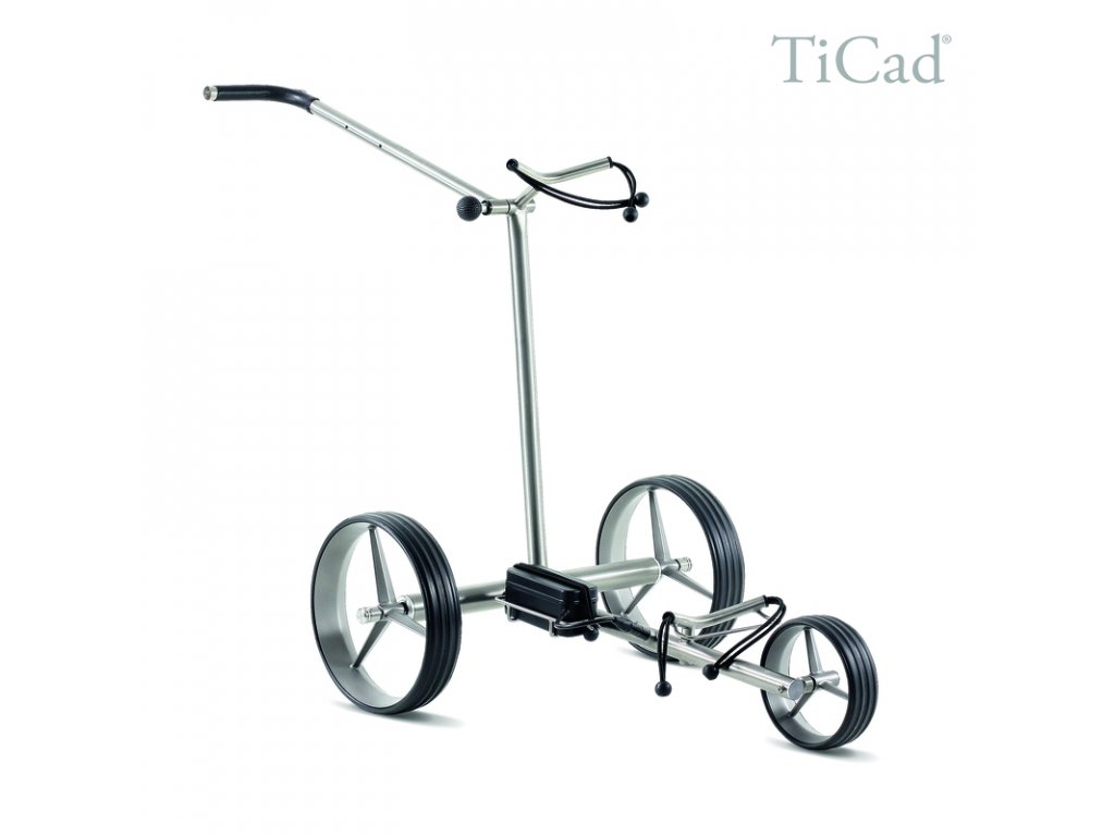 TiCad Liberty elektrický titanový golfový vozík