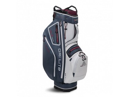 Big Max Dri Lite Tour golfový Cart Bag - White/Bluberry/Merlot