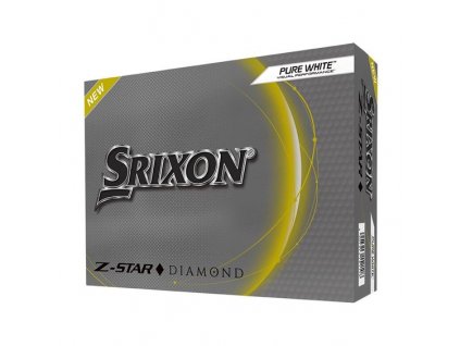 Srixon Z-Star Diamond golfové míčky bílé 12ks