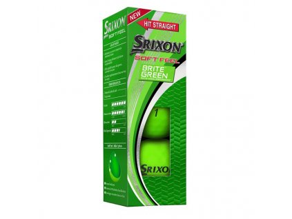 Srixon Soft Feel golfové míčky zelené 12ks