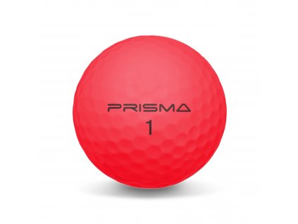 Masters Prisma Fluoro 2 vrstvé golfové míčky 12ks červené