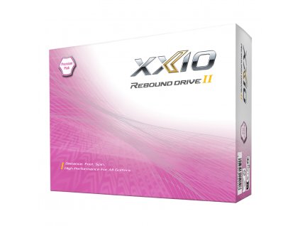 XXIO Rebound Drive golfové míčky premium pink 12ks