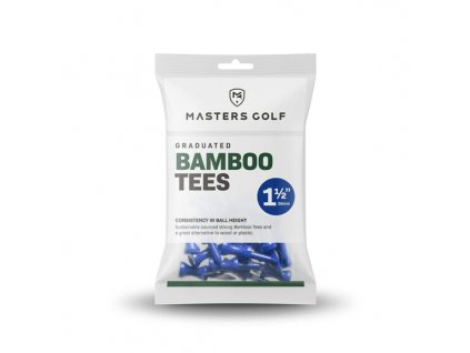 Masters bamboo odstupňovaná golfová týčka 1 1/2 30 kusů modrá