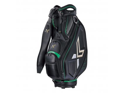 XXIO X Eks 2 golfový Staff bag černo-zelený