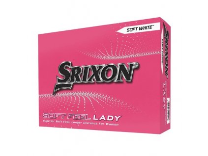 Srixon Soft Feel dámské golfové míčky bílé 12ks 2023