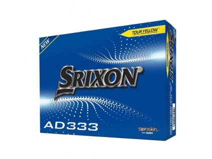 Srixon AD333 golfové míčky žluté 12ks