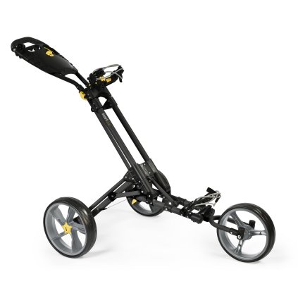 iCart One Click ruční golfový vozík černo-šedý