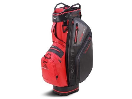 Big Max Dri Lite Tour golfový Cart Bag - Black/Red