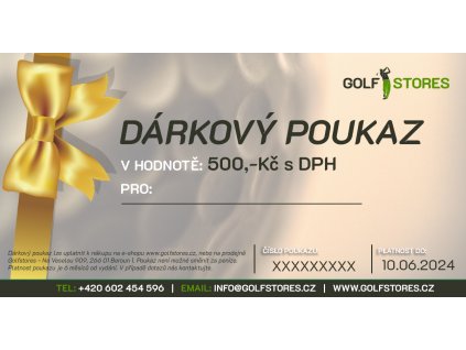 Dárkový poukaz 2024 Golfstores nový final 500