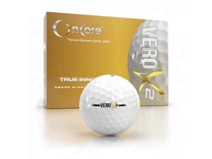 Potisk golfových míčků OnCore VERO X2 bílé
