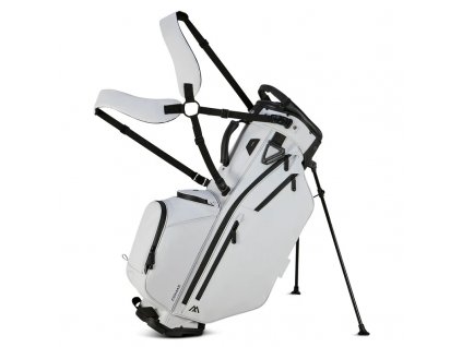 Big Max Dri Lite Hybrid Prime stand bag bílý