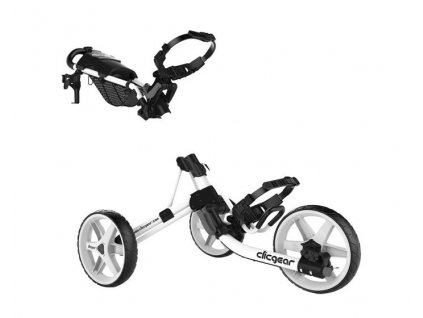 Clicgear M4 golfový vozík bílý