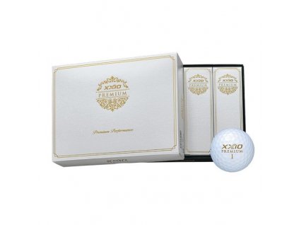 XXIO Balls Premium Royal Gold golfové míčky 12ks