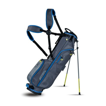 Masters SL650 lehký golfový standbag šedo-limetkový