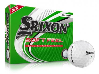 Potisk golfových míčků Srixon Soft Feel bílé