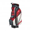 Cleveland Friday golfový cart bag červeno/bílo/šedý