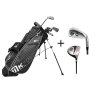 Dětská železa značky MKids Golf pro děti s výškou kolem 145cm (9 11 let). Obsahují odlehčené shafty speciálně pro dětský švih, barevně sladěné gripy a vysoce kvalitní hlavy z nerezové oceli. (6)