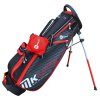 MKids Golf dětský golfový stand bag 135cm červený
