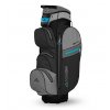 TourDri Waterproof golfový cartbag černo-šedý