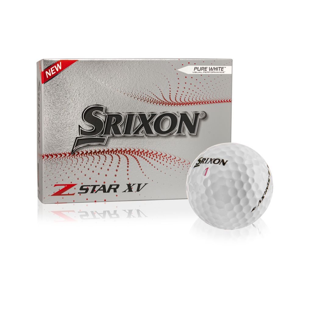 Srixon Z-Star 2021 XV z nadrukiem białej piłki golfowej