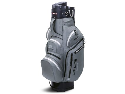 Torba golfowa Big Max Dri Lite Silencio 2 wodoodporna, szaro-czarna
