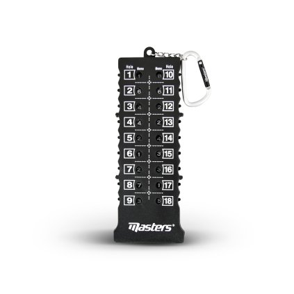 Licznik wyników Masters Score Counter do golfa, czarny